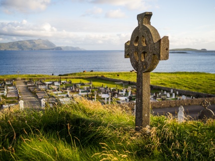 Friedhof auf Mullet, Irland